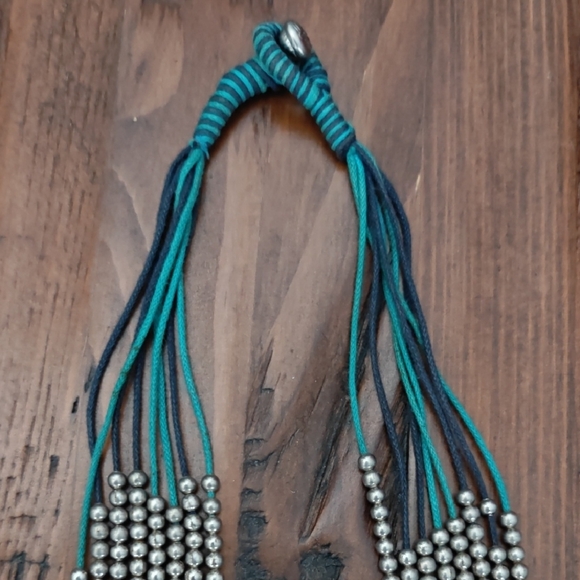 Sterling Silver Navajo Pearl Necklace Artisian Made - Picture 8 of 10